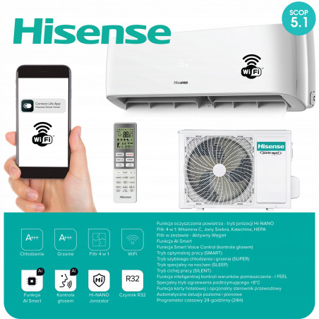 Hisense Energy Pro AI 4.8kW A+++