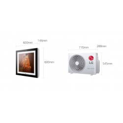LG ARTCOOL GALLERY A12FT 3.5/4 kW A++ z montażem