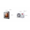 LG ARTCOOL GALLERY A12FT 3.5/4 kW A++ z montażem