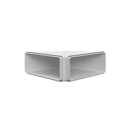 Rectangular horizontal bend 150x70 90°